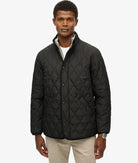 SUPERDRY Quilted Estate Jacket-Meteorite Black Meteorite Black side view