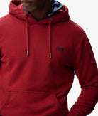 SUPERDRY Essential Logo Hoodie-League Red League Red detail view
