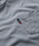 SUPERDRY Classic Essential Pocket Tee-Washed Denim Washed Denim side view