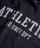 Superdry Ladies Athletic Essentials Navy Relaxed Hoodie Eclipse Navy alternate view
