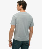 Men's Essentials Relaxed Tee-Washed Denim-Back View