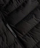 SUPERDRY Hooded Storm Knit Hybrid Jacket-Black Marl BLACK MARL alternate view