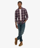 SUPERDRY Vintage Check Shirt-Grace Check Navy Grace Check Navy detail view