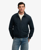 SUPERDRY Classic Harrington Jacket-Eclipse Navy ECLIPSE NAVY side view