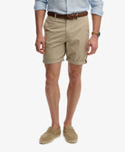SUPERDRY Premium Regular Chino Short-Sandstone Brown Sandstone Brown detail view