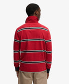 SUPERDRY Vintage Athletic Stripe Rugby-Red Stripe Red Stripe side view