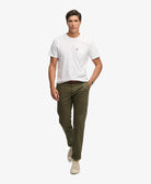 SUPERDRY Classic Essential Pocket Tee-Optic optic detail view