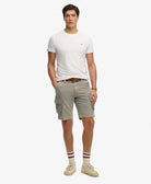 SUPERDRY Core Cargo Short-Light Khaki Green Light Khaki Green front view
