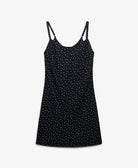 Superdry Ladies Printed Cami Mini Dress-Black Ditsy Floral Black Ditsy Floral close up view
