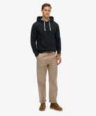 SUPERDRY Essential Logo Classic Hoodie-Eclipse Navy/Red Eclipse Navy/Red detail view