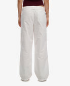 Superdry Ladies Cotton Elastic Trouser- Optic optic detail view