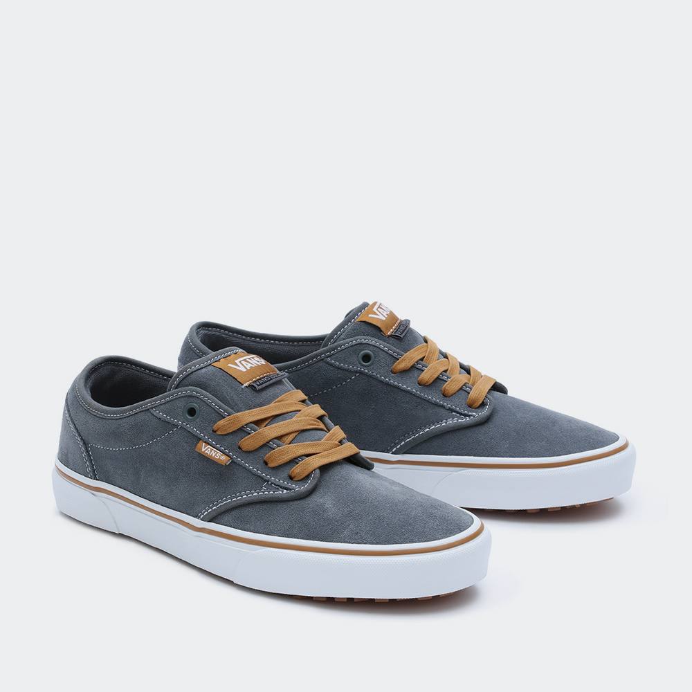 Men's Atwood VansGuard Suede Turbulence-Side View with 2 Trainers