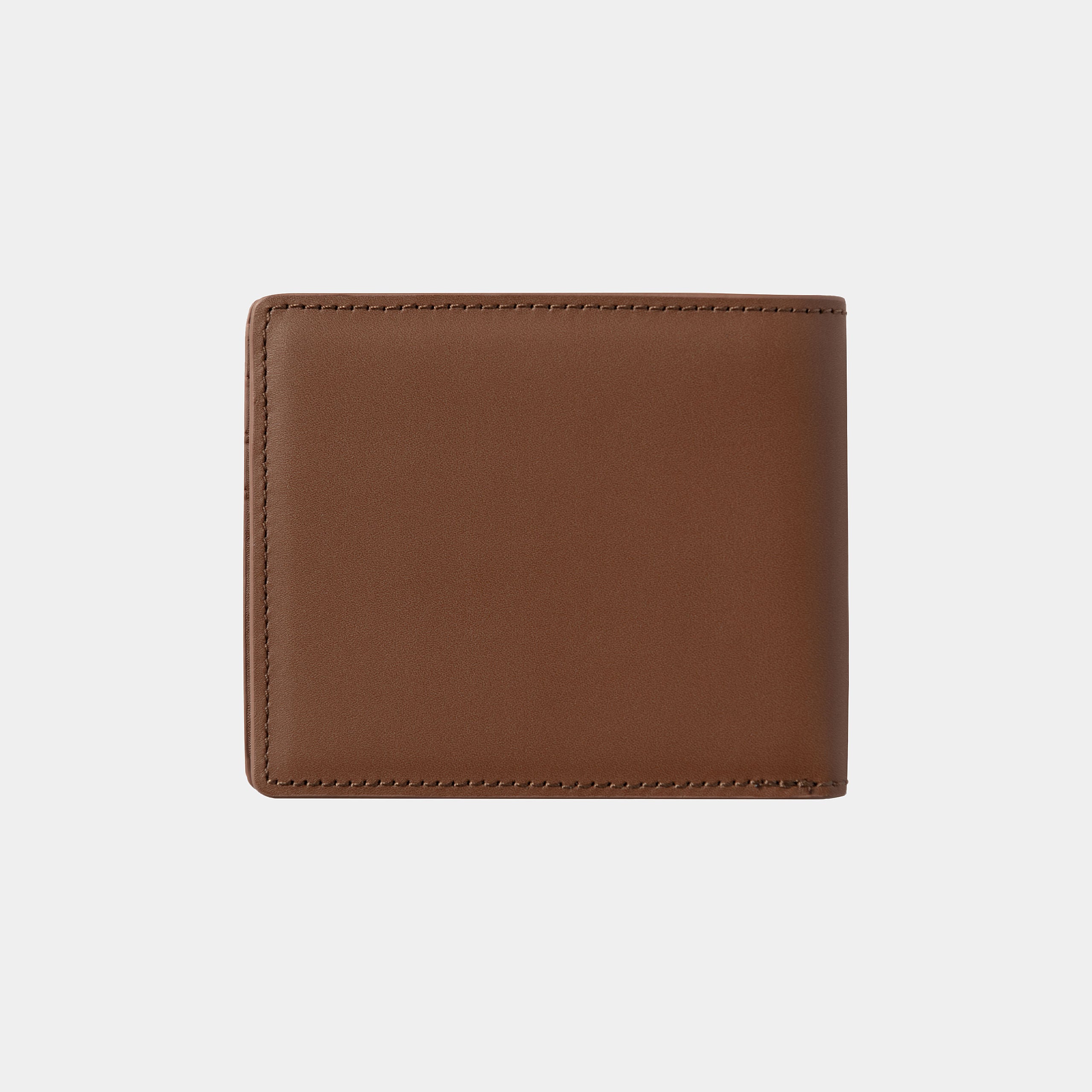 Vegas Billfold Wallet-Cognac / Gold-Back View