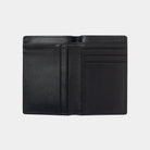 Carhartt WIP Vegas Vertical Wallet-Black / White Black / White model front view