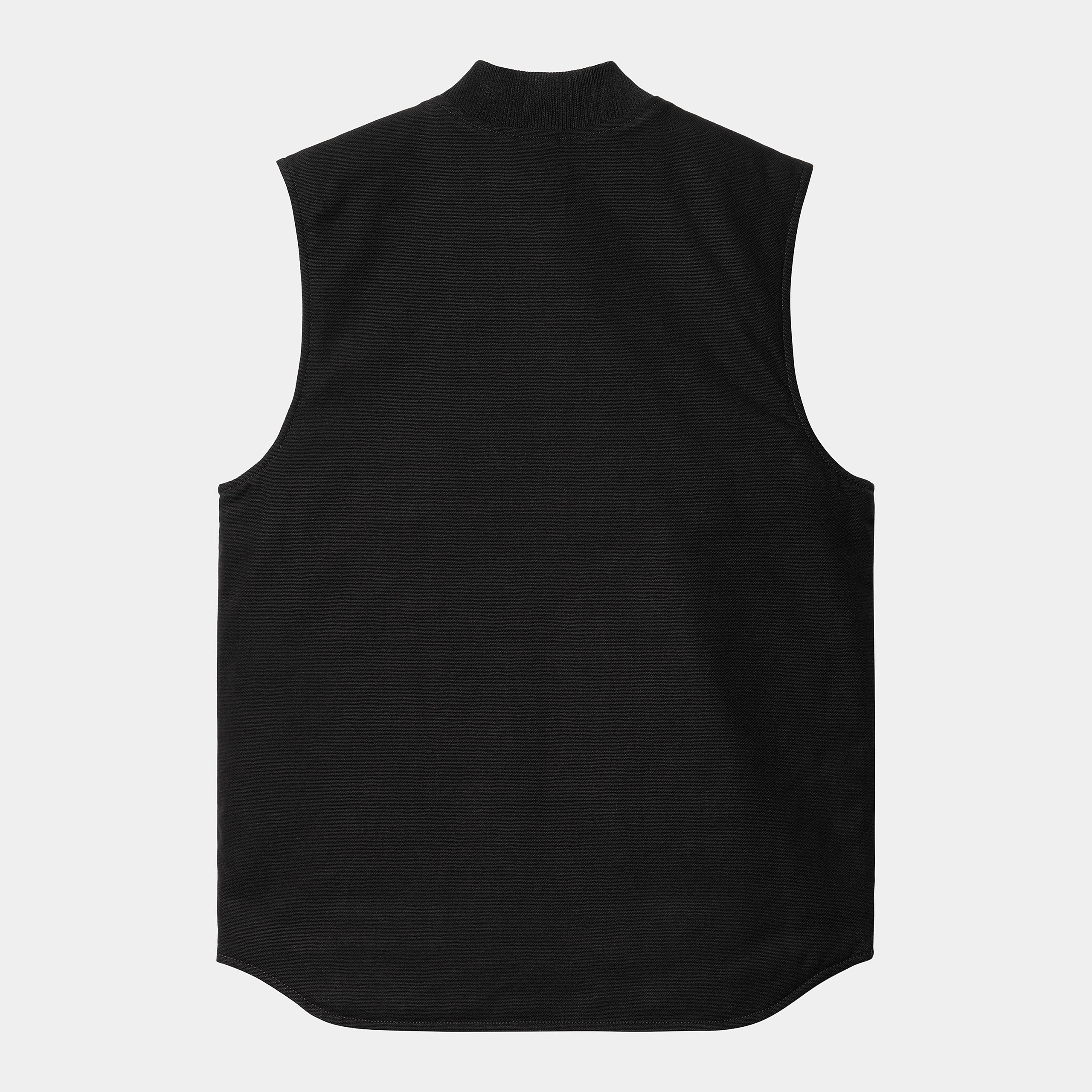 Men's Classic Vest/Gilet-Black-Back View