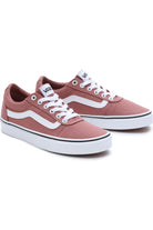 Vans Womens Womens Ward Canvas Night Rose Sneaker Night Rose front view