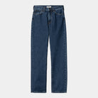 Carhartt WIP W Noxon Pant-Blue Blue side view