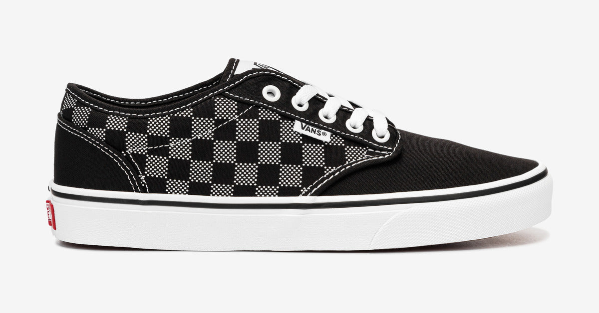 MN Atwood Checkers Dot Blk/Wht Trainers - Spirit Clothing