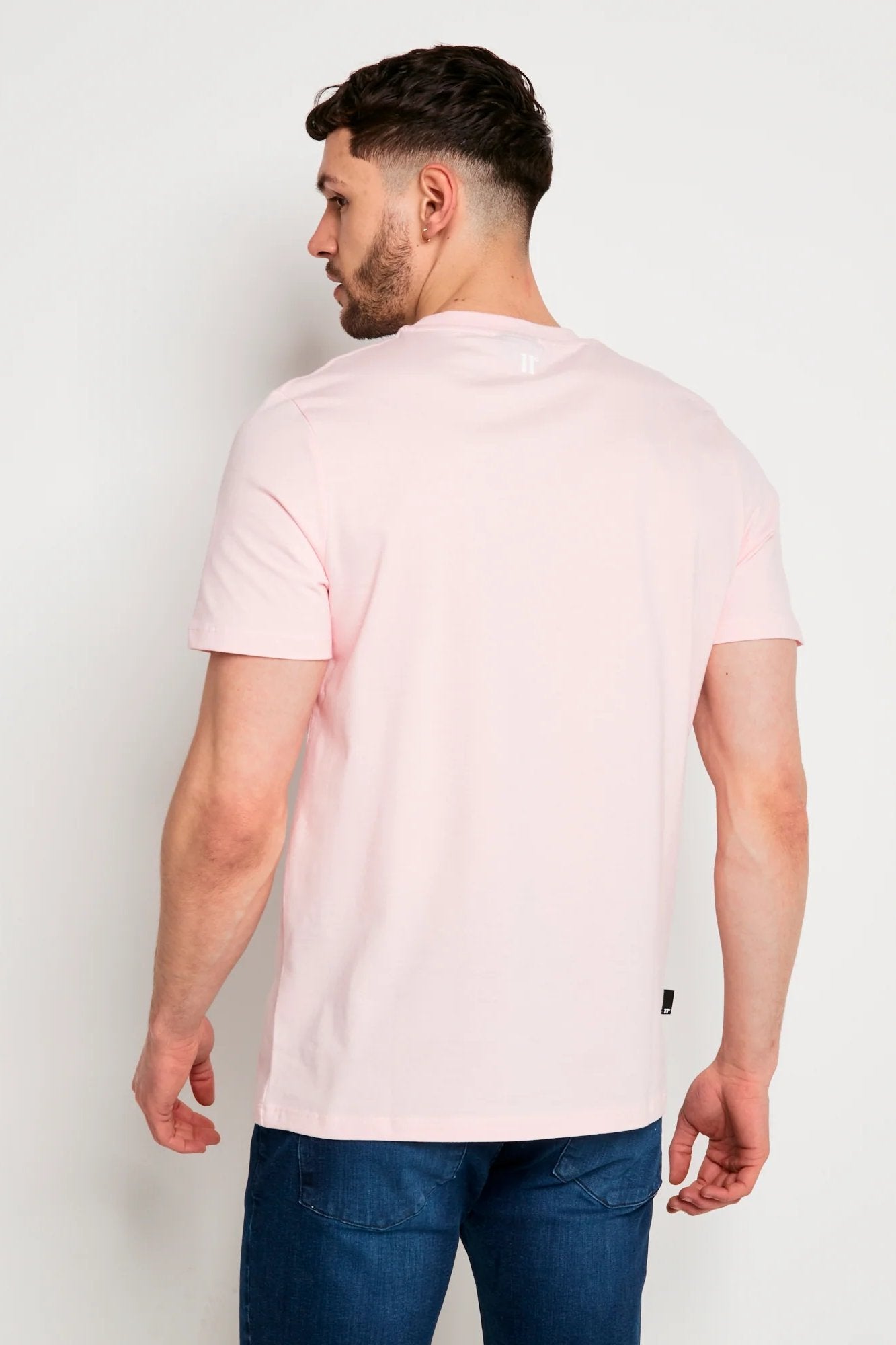 Core Light Pink Men's T-Shirt-Back view