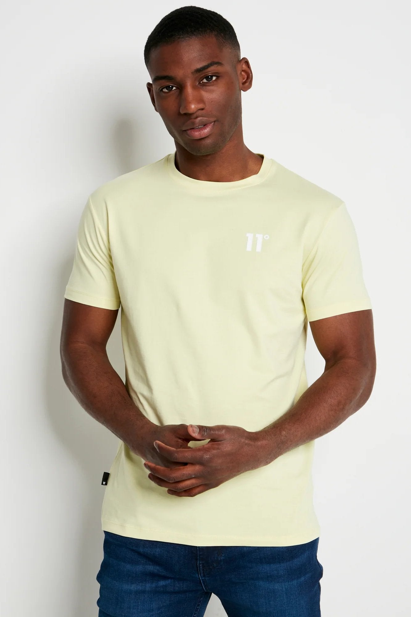 Core Muscle Fit Yellow Sherbet T-Shirt by 11 Degrees