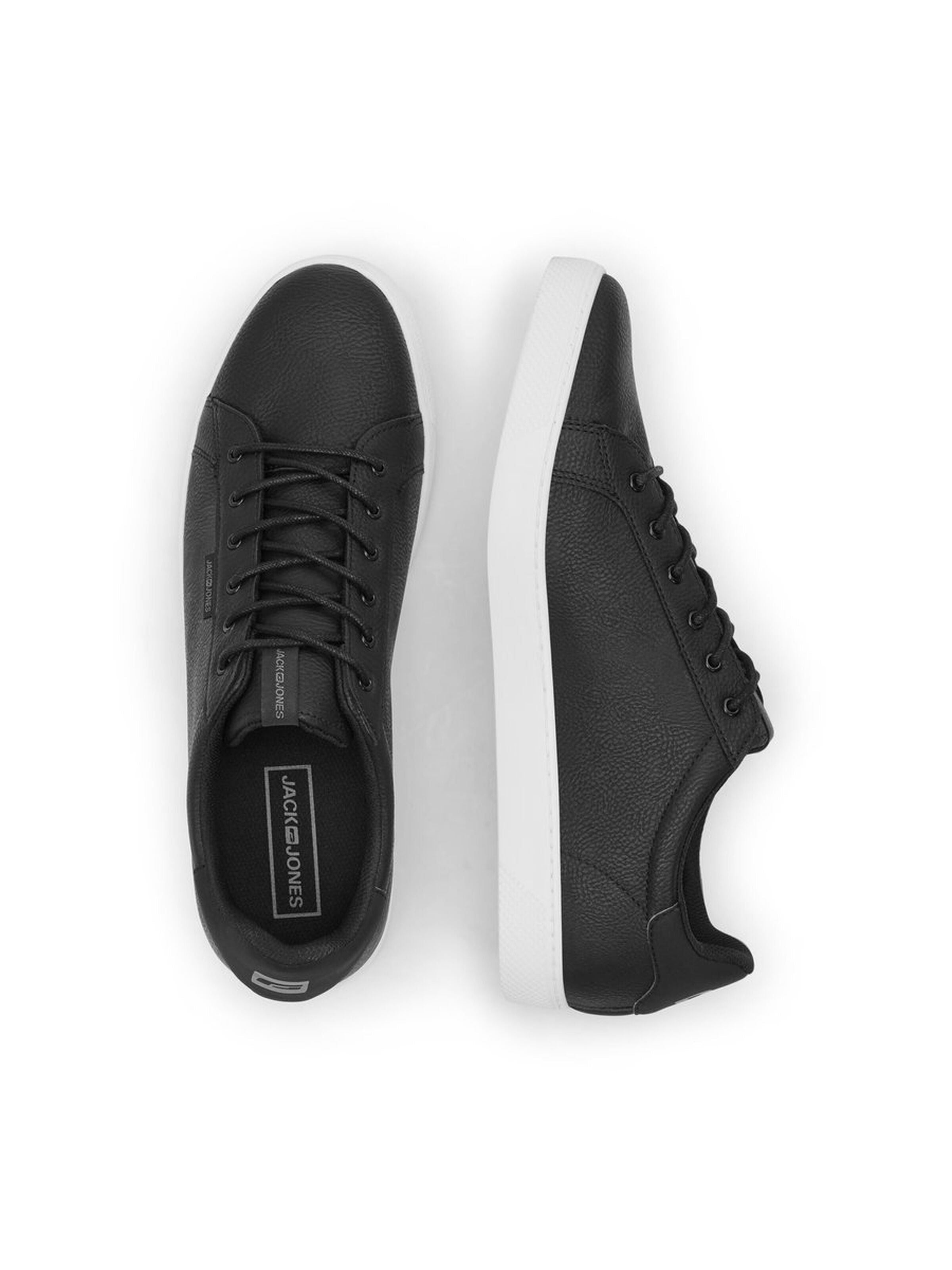 JACK JONES FOOTWEAR Jfw Trent Trainer Black/Anthracite Anthracite model front view