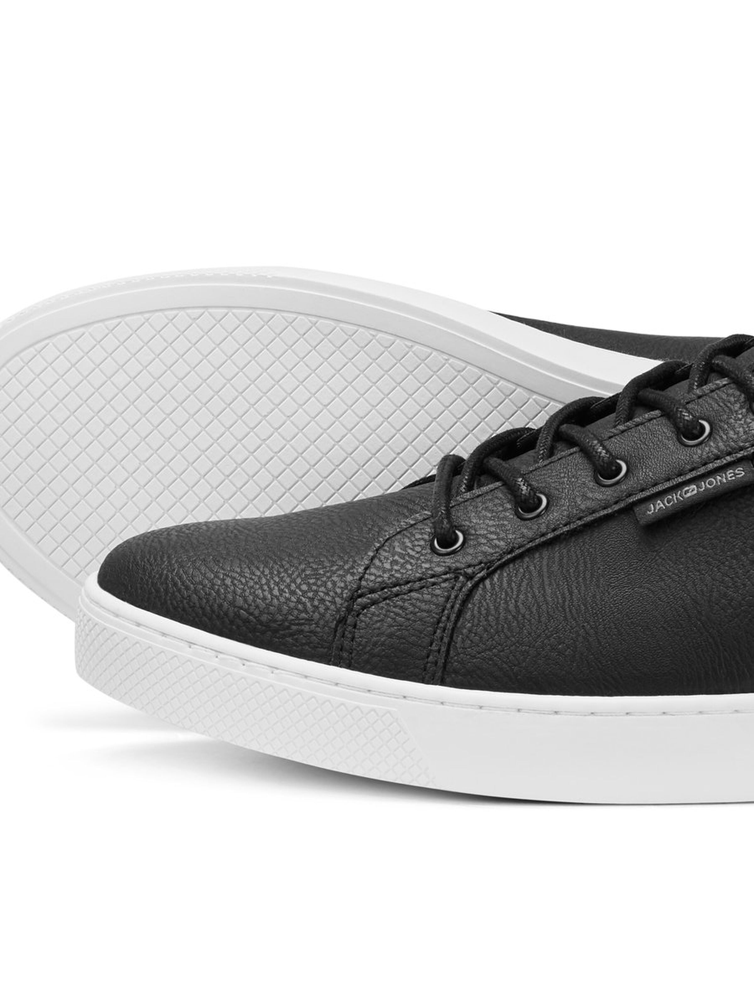 JACK JONES FOOTWEAR Jfw Trent Trainer Black/Anthracite Anthracite back view