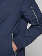 JACK & JONES Rush Bomber Navy Blazer Navy Blazer back view