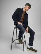 JACK & JONES Mike 511 Comfort Fit Jeans BLUE DENIM back view