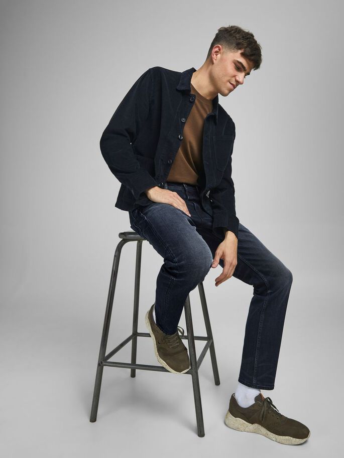 JACK & JONES Mike 511 Comfort Fit Jeans BLUE DENIM back view
