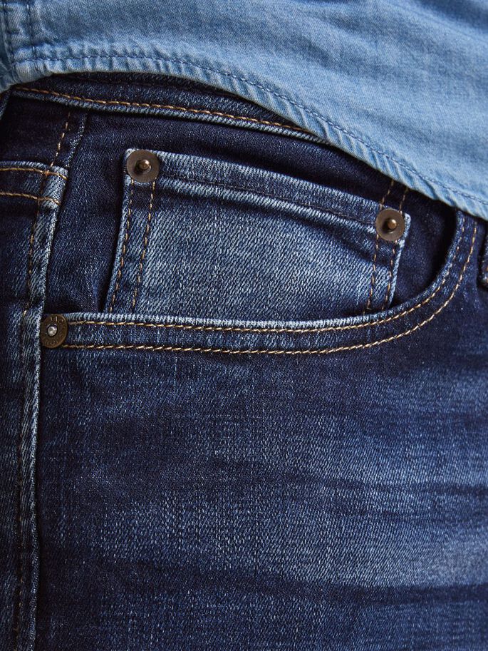 JACK & JONES Clark 278 Straight Leg Jeans BLUE alternate view