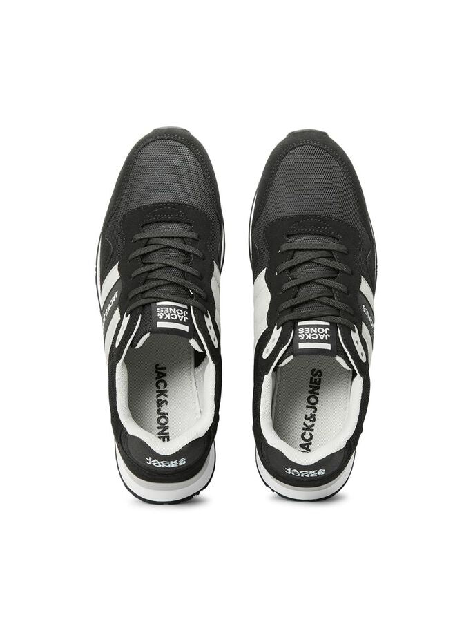 JACK JONES FOOTWEAR Stellar Mesh Anthracite Anthracite model front view