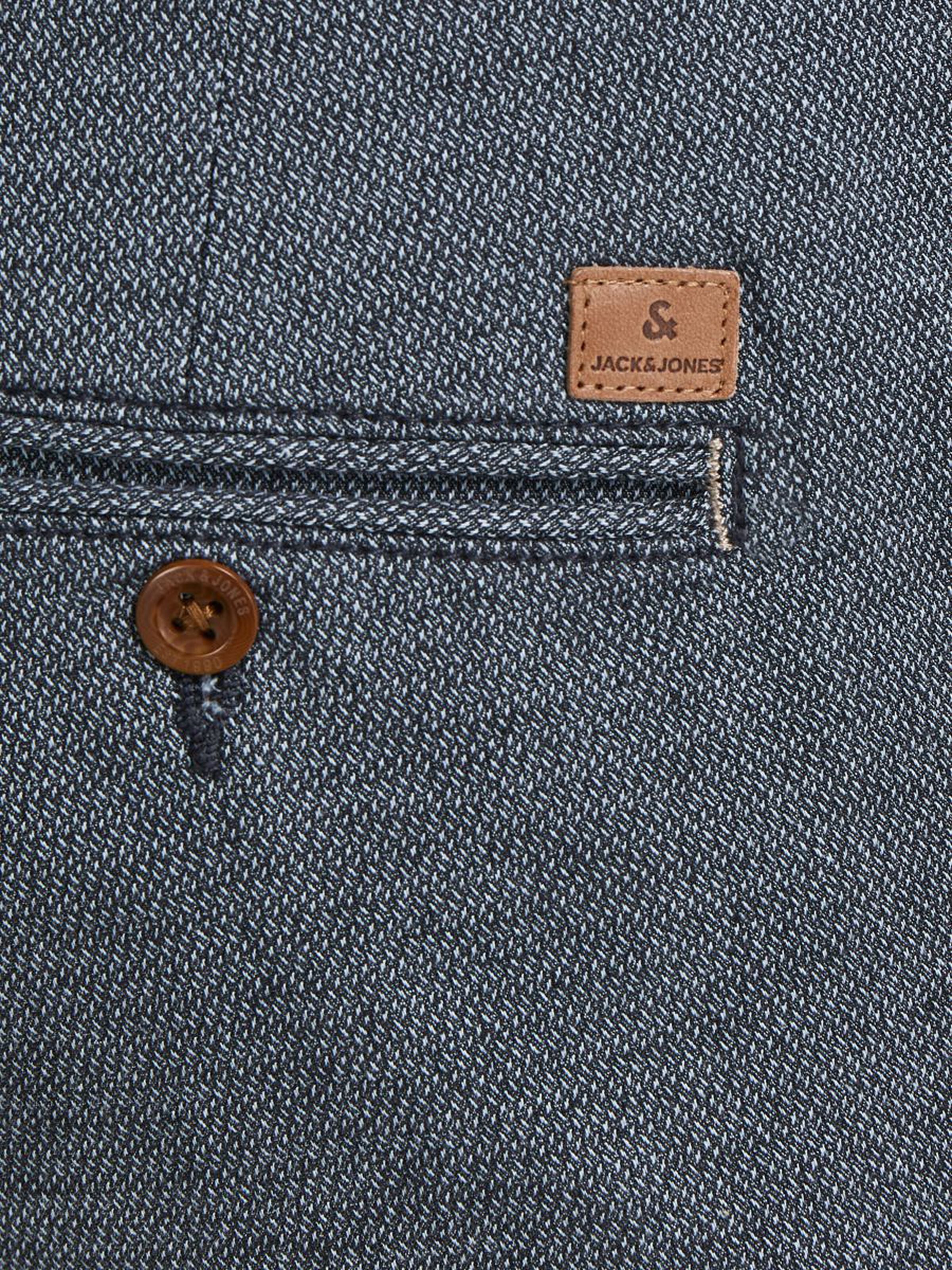 JACK JONES PREMIUM Marco Fury Faded Denim Chinos Faded Denim flat front view