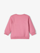 NAME IT Glittery Print Belinda Sweatshirt NAVY back view