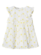 NAME IT Freja Newborn Dress White model front view