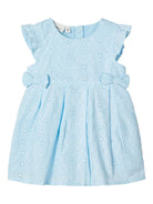 NAME IT Freja Newborn Dress Blue front view