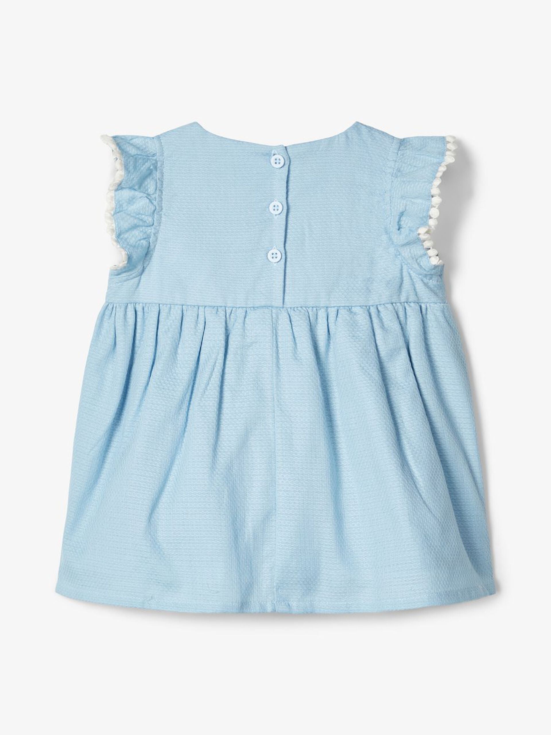 NAME IT Falka N Cotton Dress Dress Blue model front view