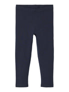 NAME IT Basic Cotton Capri Leggings Vivian K Mar 20 PINK back view