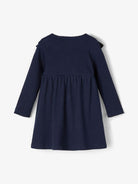 NAME IT Blanca Long Sleeve Dress Rose model front view