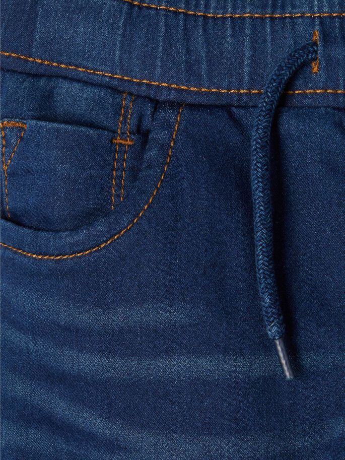 NAME IT Robin Thayers Regular Fit Sweat Pant Dark Blue Denim detail view