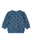 NAME IT Tilop Long Sleeve Top Blue front view