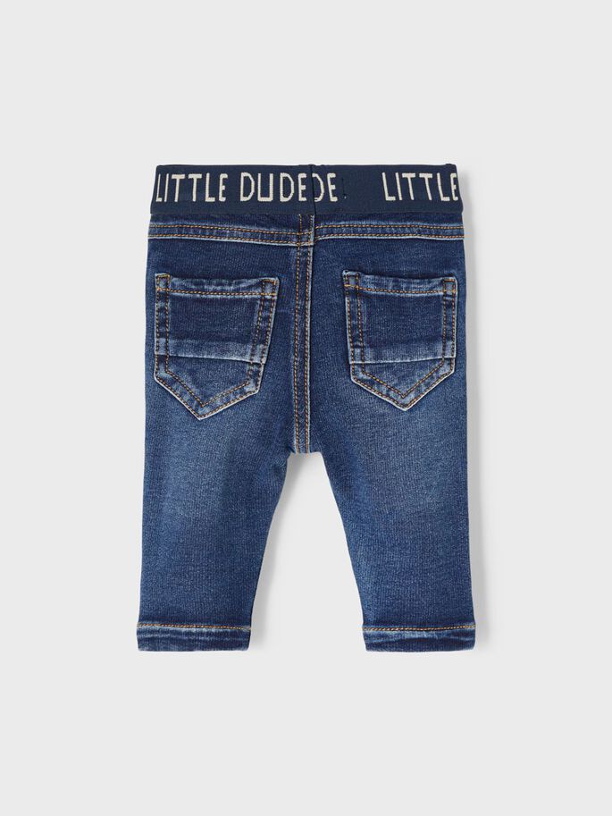 NAME IT Sofus Nnm Truebo Pant Denim model front view