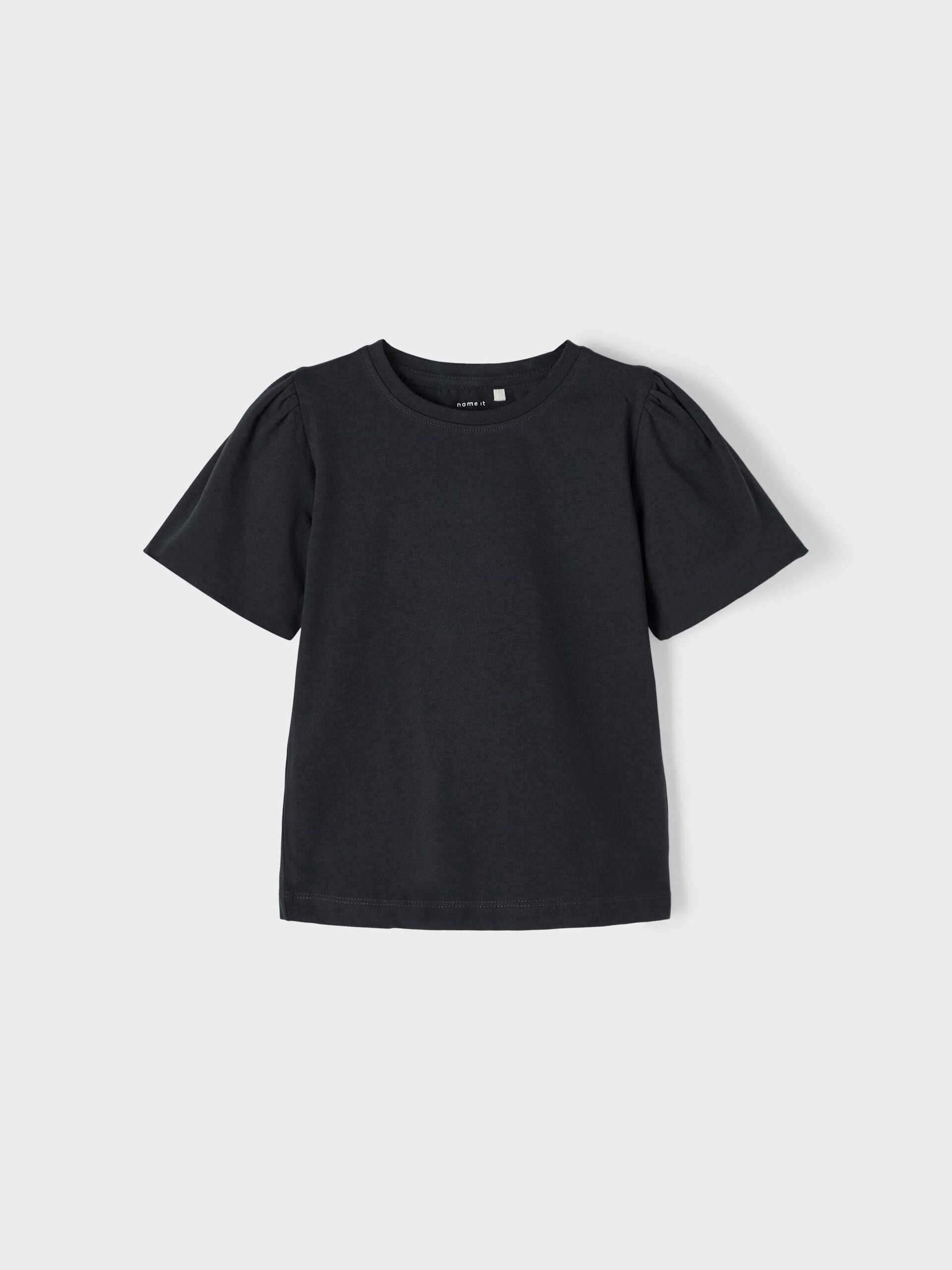 NAME IT Fira Short Sleeve Top Navy front view