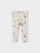 NAME IT Fiana Legging peyote melange model front view