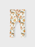 NAME IT Faline Pattern Legging Bright White front view