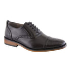 Goor Boyswear Goor 990 Boys Brogue Shoe BROWN detail view
