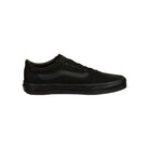 Vans Womens Women's Ward Canvas Black/Black Trainer Black/Black front view