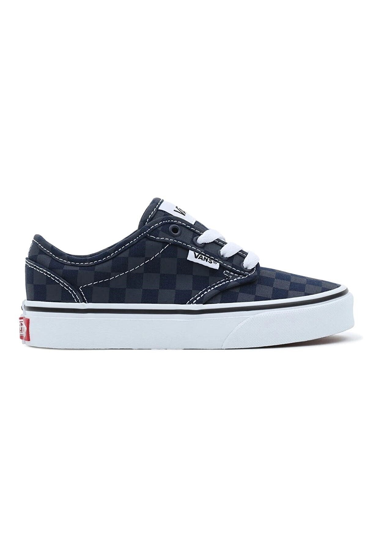 Youths Atwood Dress Blues Tonal Check Trainer
