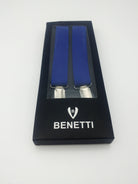 BENETTI Men's Braces by Benetti RED/DOT model front view