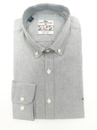 DARIO BELTRAN Zamina Light Grey Shirt Light Grey front view