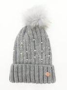 RANT & RAVE LADIES Clarissa Grey Melange Hat Grey Melange front view